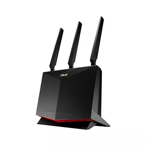 ASUS 4G-AC86U wireless router Gigabit Ethernet Dual-band (2.4 GHz / 5 GHz) Black - Picture 1 of 5