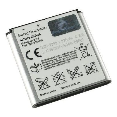 LOTE de 100 BATERÍAS OEM SONY ERICSSON BST-38 para W580 W580i K850 K858 T650 T658 Foto 1 de 4