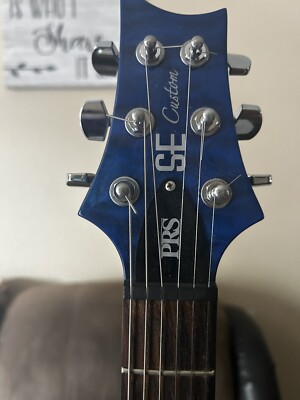 PRS SE Custom 24 Quilt Maple LimitedBlue | eBay