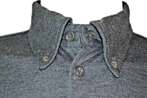 NUOVO! ARMANI Italy camicia con CERTIFICATO shirt chemise XL nuova 198€ NEW grigio grey - Foto 1 di 7