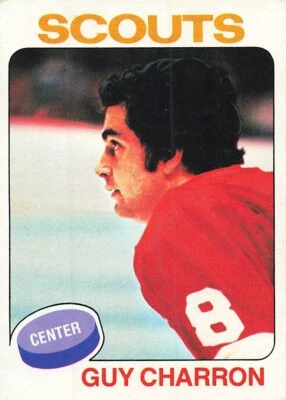 GUY CHARRON 1975-76 TOPPS HOCKEY #32 - Image 1 of 2