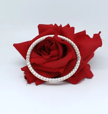 Brazalete Brazalete Plata Esterlina Milor Italia 13.17g CAT RESCATE Foto 1 de 2