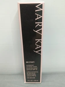 Mary Kay CC Cream Very Deep/TR Foncee Sunscreen SPF 15 New In Box Exp 07/26 1OZ. - Picture 1 of 6
