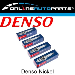 Set of 4 Denso Nickel Spark Plugs for Mazda 808 ST 4 cyl 1.3L TC 1972~1977 - Picture 1 of 1