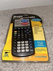 Texas Instruments TI-83 Plus Graphing Calculator Factory Sealed - New - Picture 1 of 2