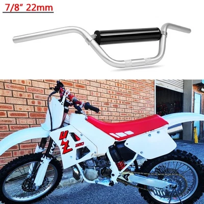 Manillar de 22 mm 7/8" con almohadilla protectora de pecho para Yamaha YZ450F YZ250F YZ125 YZ85 Foto 1 de 4
