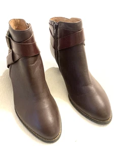 Stivaletti Vionic Trinity, pelle, marrone cioccolato, donna 10, ottime condizioni - Foto 1 di 15
