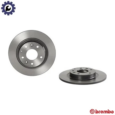 2x BRAKE DISC 08.D222.11 FOR MAZDA S5Y5/S5Y9/S5Y7/S5Y2 1.5L PEXB/PEXT 2.0L 4cyl - Image 1 of 4
