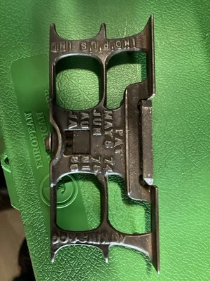 EC ATKINS & CO  CLIMAX Antique Saw Tooth Setting Raker Very Clean Early Patent - Image 1 of 2