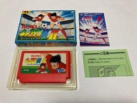 Captain Tsubasa 2 Boxed CIB Nintendo Famicom FC In Stock TECMO Japan import