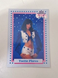 1092 Dallas Cowboys Cheerleader Trading Card #17 Yvette Flores - Picture 1 of 2