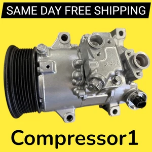 AC Compressor Toyota Corolla XRS SCION XB Pontiac Vibe Toyota Matrix 2.4L 7 Rib - Picture 1 of 3