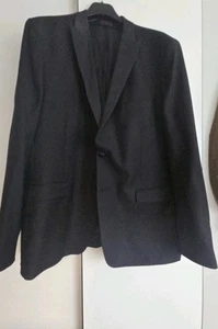 RALPH LAUREN MENS 48L BLACK PAISLEY TUXEDO JACKET BLAZER SPORT COAT - Picture 1 of 8