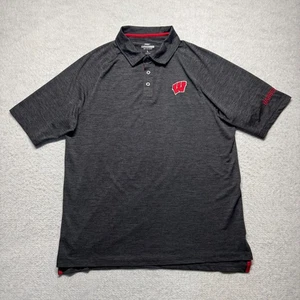 Wisconsin Badgers Colosseum Leichtathletik Team Poloshirt Herren Herren Größe Large - Bild 1 von 11