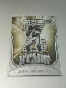 2023 Panini Zenith - Z-Stars Jimmy Garoppolo #10 Las Vegas Raiders Football - Picture 1 of 2