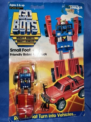 Tarjeta sellada para camión Tonka Gobots Transformers "pie pequeño" amigable 4x4 Foto 1 de 3