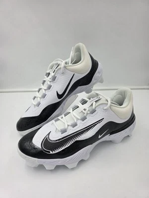 Men's 12 Nike Alpha Huarache Elite 4 Low MCS Baseball Cleats FD6255-101 - Image 1 of 4