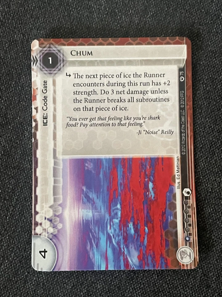 Chum Core Set Android Netrunner #75 Core Set - Image 1 of 1