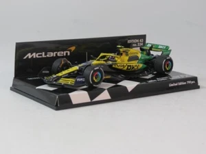 Minichamps Mclaren MCL38 #4 Lando Norris F1 Monaco GP 2024 1/43 537245104 - Foto 1 di 5