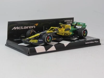 Minichamps Mclaren MCL38 #4 Lando Norris F1 Monaco GP 2024 1/43 537245104 - Immagine 1 di 4