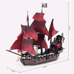 1095 pc -Pirates of the Caribbean Queen Anne Ship – Building Block Assembly Toy - Picture 1 of 3