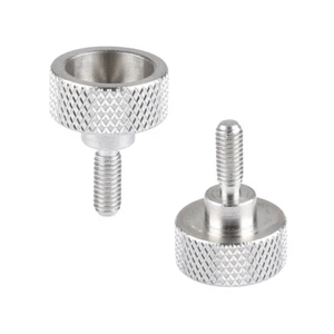 CAMVATE 2x M4 Thumb Screw Button Head Cap Screw For Photographic Accessories - Picture 1 of 6