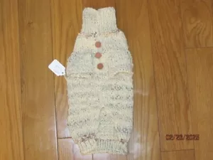 Handgestrickter Unisex Hundepullover Gr. S - Bild 1 von 2