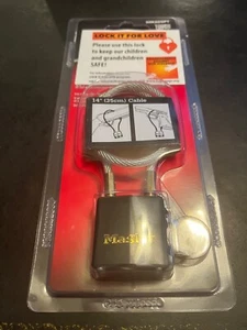 Master Lock 99KADSPT Cable Gun Lock, NEW/SEALED IN PACKAGE - Picture 1 of 2