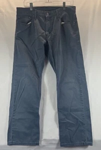 Levis 514 marineblau Canvas bequem 100 % Baumwolle Freizeithose Herren Größe 34X30 - Bild 1 von 17