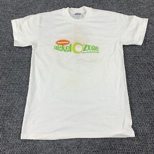 T-shirt vintage années 90 Nickelodeon O Zone jeunes garçons grand 14-16 rare TV Promo T-shirt