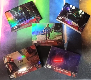 Star Wars 2016 Topps Chrome The Force Awakens REFRACTOR Juego Base de Cartas 1-100 - Imagen 1 de 1