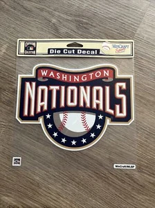 Wincraft Sports Washington Nationals Die Cut Decal - Picture 1 of 5