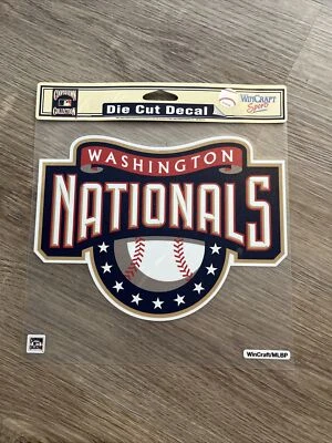 Wincraft Sports Washington Nationals Die Cut Decal - Image 1 of 4