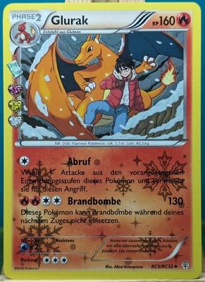 POKEMON - Generationen - Glurak - RC5/RC32 - HOLO - deutsch - Bild 1 von 4