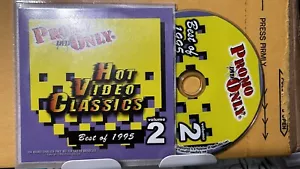 Mega rare DVD sleeve PROMO ONLY Hot Video Classics Best 1995 V2 scratches - Picture 1 of 2