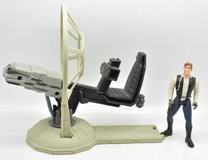 Star Wars POTF Han Solo Millennium Falcon Gunner Station Loose Hasbro 1998 - Picture 1 of 2