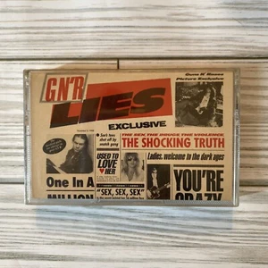 Guns N' Roses G N' R Lies (Cassette Tape 1986 Geffen) Patience Mana Ken M5G24198 - Picture 1 of 4