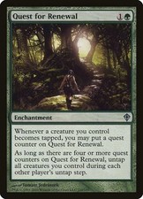 Quest for Renewal [Worldwake] - Magic the Gathering MTG Foil Nonfoil