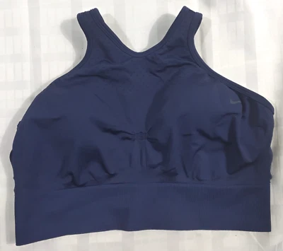 Sujetador deportivo NIKE para mujer XL Dri Fit Pad atlético azul Foto 1 de 4