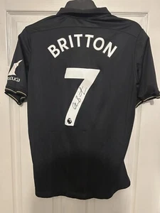 Leon Britton Signed Swansea City 17/18 Away Shirt *VIDEO PROOF* - Picture 1 of 4