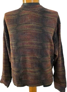 JHANE BARNES Vintage - Wearable Art Masterpiece - Light Pullover Sweater-XL - Picture 1 of 11