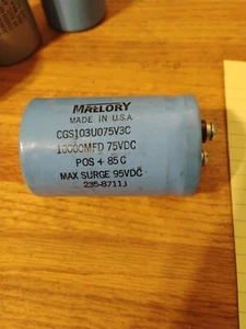 Mallory CGS103U075V3C Capacitor - Picture 1 of 2