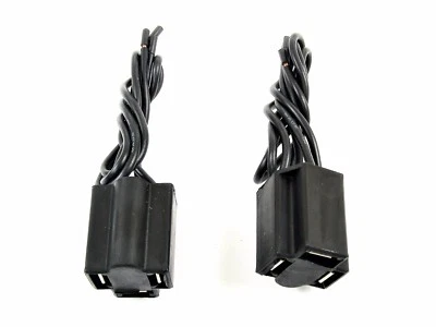 Ford Headlight Wiring Socket Pigtails- 3 Wire- Low & Low/High Beam- 2pcs- #005T - Image 1 of 4