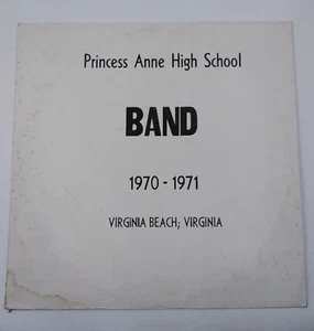Princess Anne High School Band Vinyl 1970-1971 - Picture 1 of 8