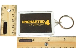 Vintage Uncharted 4 Official Gaming Merchandise A Thief's End Keychain 2016 - Picture 1 of 2