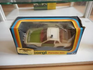Corgi Porsche 924 Polizei in White/Green in Box (Corgi nr: 430) - Picture 1 of 2
