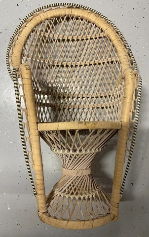 HAND MADE MINITURE CHAIR / INDOOR DECOR / ORIGINAL Cover