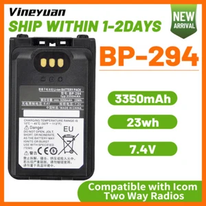 1 SZT. 7,2V 3350mAh BP-294 Akumulator litowo-jonowy do Icom IC-F52D IC-F62D IC-M85 - Zdjęcie 1 z 12