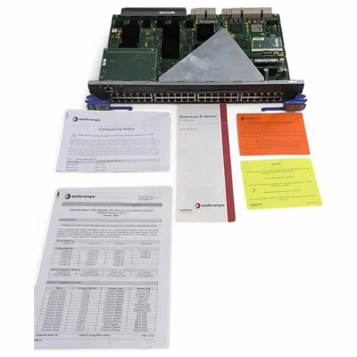 Enterasys Platinum Distributed Forwarding Engine (7H4382-49) 48-Ports - Image 1 of 4