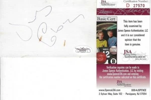 d2002 THE MAGNÍFICO SEVEN firmado 3x5 James Coburn - Britt - AUTENTICADO - Imagen 1 de 1